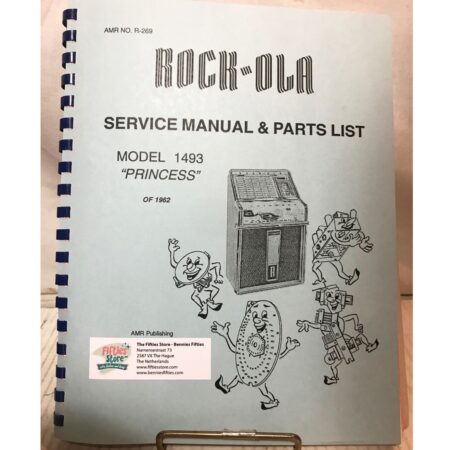 Service Manual - Rock-Ola Jukebox Model 1493 'Princess' | Rock-Ola