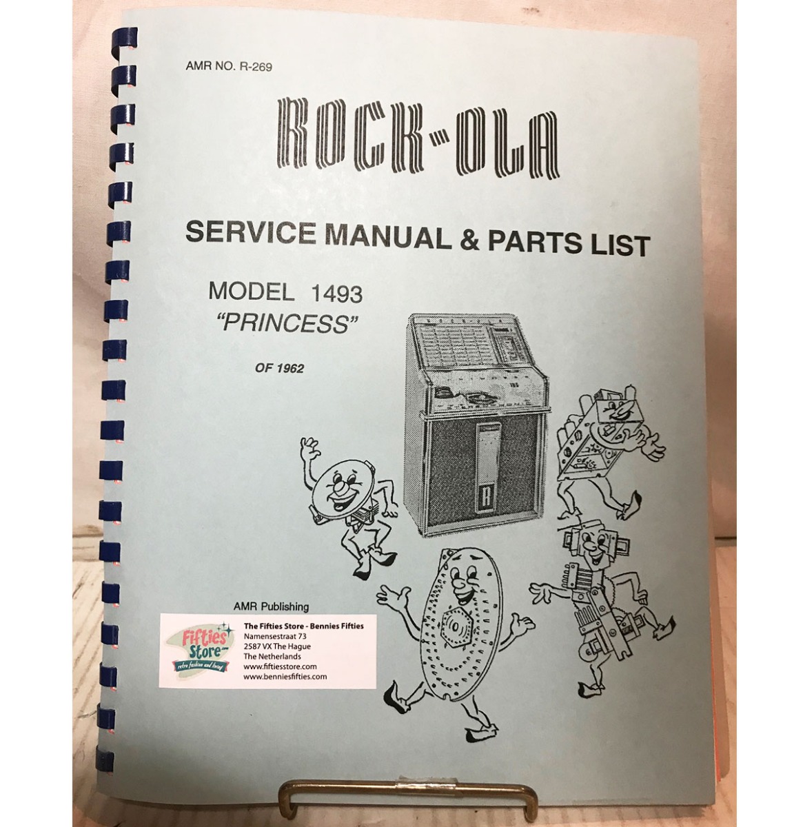 Service Manual - Rock-Ola Jukebox Model 1493 'Princess' | Rock-Ola