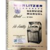 Service Manual - Wurlitzer Jukebox Model 2104 | Wurlitzer