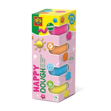 Ses Feel good klei - Happy (4x90gr) | Ses