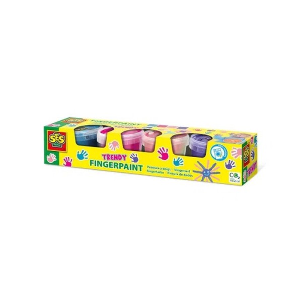 Ses Vingerverf Trendy 4 X 110 Ml | Ses