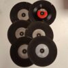 Set Of 6 Jukebox Record Trays With 45RPM Spacer - USED | Fiftiesstore