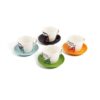 Set Van 4 Volkswagen Bus Espresso Kopjes | Volkswagen