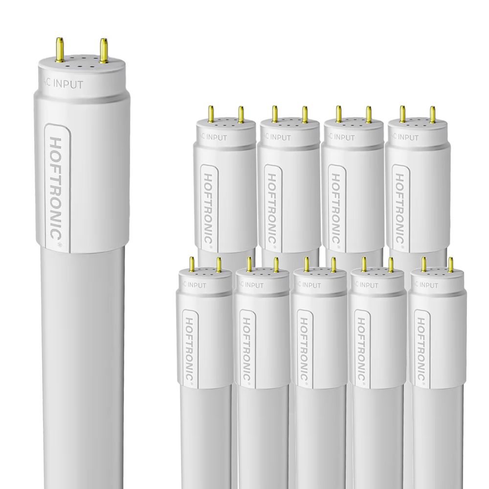 Set van 10 LED TL Buizen 150cm - T8 G13 Fitting - 24 Watt 2640 lumen (110/W) - 4000K neutraal wit - Flikkervrij - Vervangt 58 Watt (58W/840) - Incl. Starter | HOFTRONIC