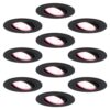 Set van 10 Miro smart inbouwspots - Wifi + Bluetooth - RGBWW - GU10 - Kantelbaar - Google Home