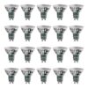 Set van 20 GU10 LED spots 4 Watt Dimbaar 2700K warm wit (vervangt 50W) | HOFTRONIC