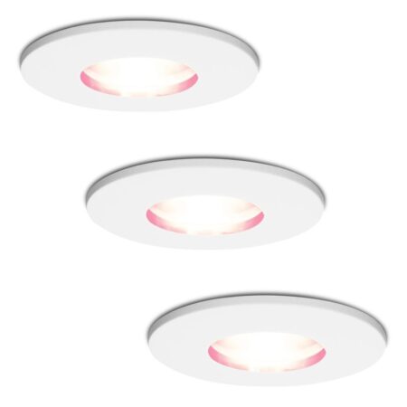 Set van 3 Barcelona - Smart inbouwspot - IP44 waterdicht - 5