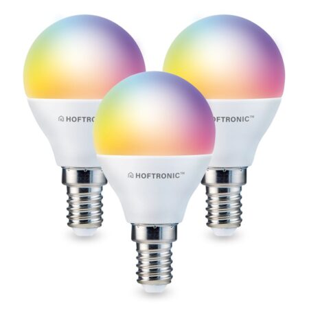 Set van 3 E14 Smart lampen - P45 lamp - 5