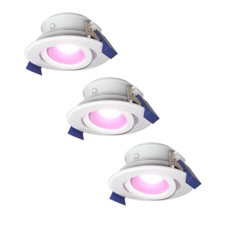 Set van 3 Lima smart inbouwspots - Wifi + Bluetooth - RGBWW - GU10 5