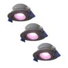 Set van 3 Lima smart inbouwspots - Wifi + Bluetooth - RGBWW - GU10 5