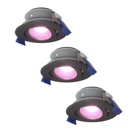 Set van 3 Lima smart inbouwspots - Wifi + Bluetooth - RGBWW - GU10 5