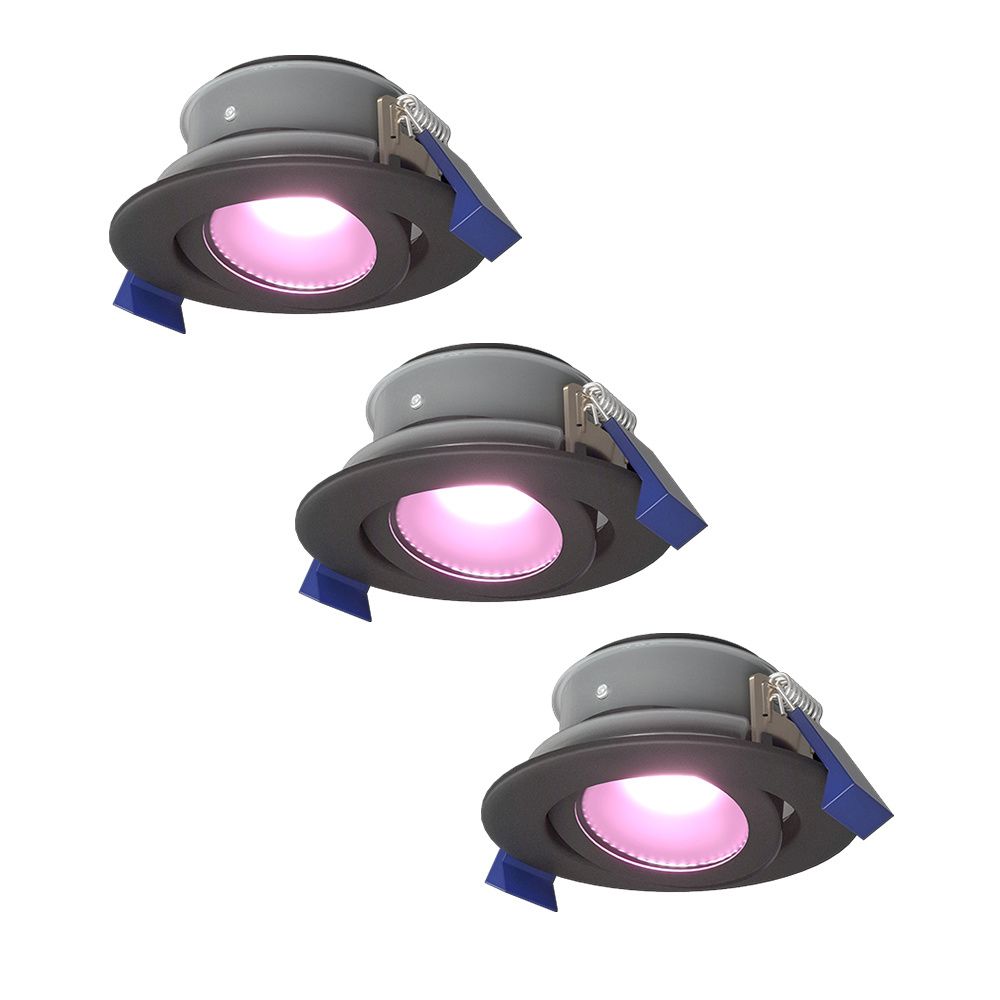Set van 3 Lima smart inbouwspots - Wifi + Bluetooth - RGBWW - GU10 5