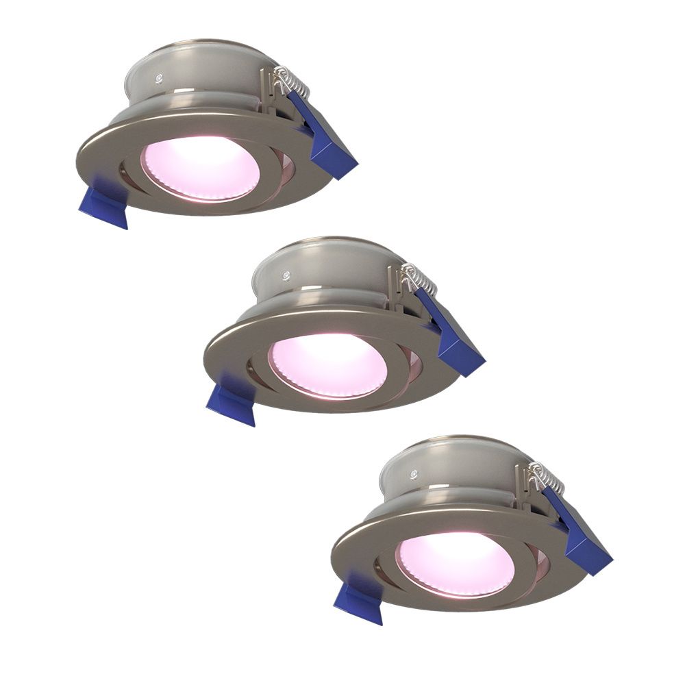 Set van 3 Lima smart inbouwspots - Wifi + Bluetooth - RGBWW - GU10 5