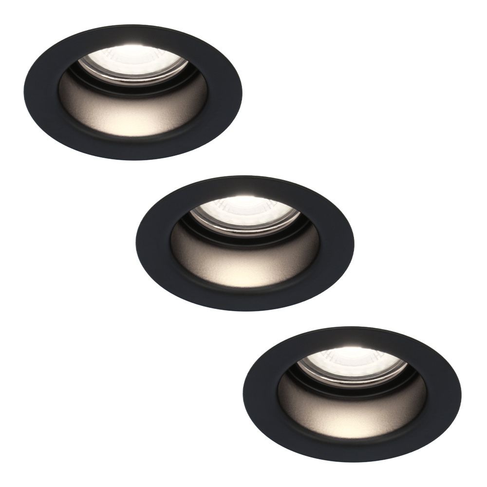 Set van 3 Mari - LED platte inbouwspots met lage inbouwdiepte 58mm - 3