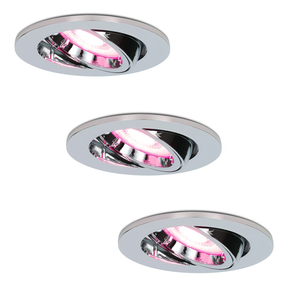 Set van 3 Maya - Smart inbouwspot - IP20 voor binnen - 5