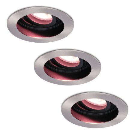 Set van 3 Mesa - Smart inbouwspot - IP20 voor binnen - 5