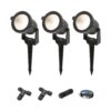 Set van 3 Piton LED Prikspots - 4
