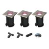 Set van 3 Ramsay Smart Grondspots buiten - Vierkant - 5