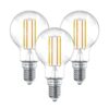 Set van 3 Smart WiFi LED Filament lamp - E14 Fitting - 4