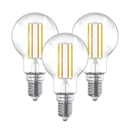 Set van 3 Smart WiFi LED Filament lamp - E14 Fitting - 4