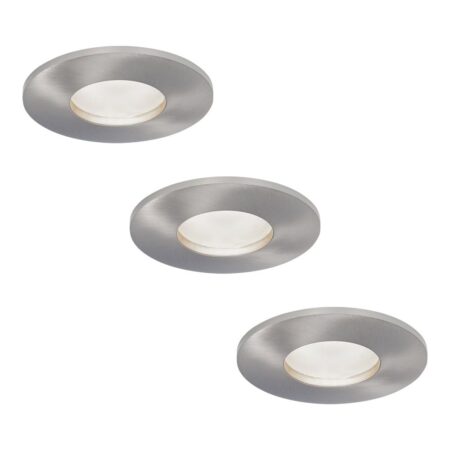 Set van 3 Vegas - LED platte inbouwspots met lage inbouwdiepte 60mm - 3