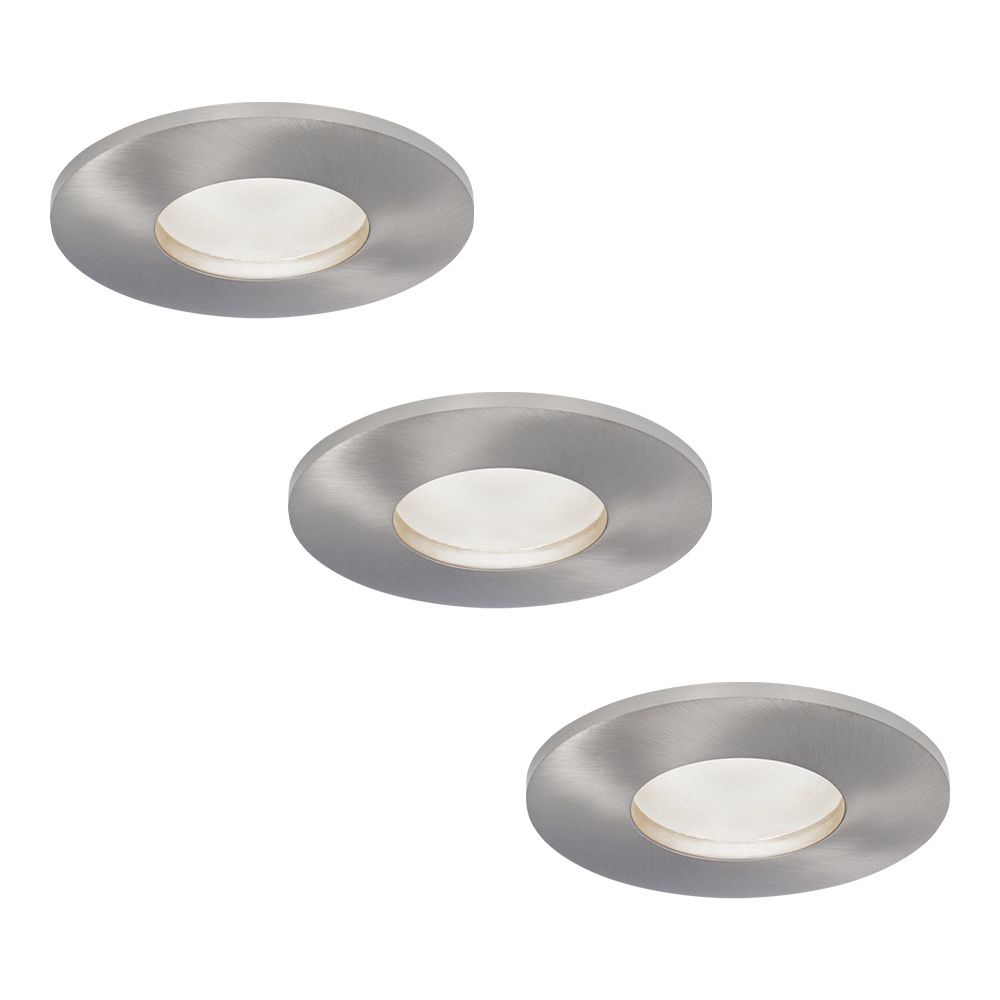 Set van 3 Vegas - LED platte inbouwspots met lage inbouwdiepte 60mm - 3
