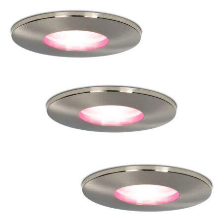 Set van 3 Vegas - Smart inbouwspot - IP44 waterdicht - 5