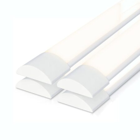 Set van 4 LED Batten 120cm - 40 Watt 5600 lumen (140lm/W) - 4000K neutraal wit - Vervangt 330W - Samsung SMD LED chips - Flikkervrij - IP20 Stofdicht - Onderbouwverlichting | HOFTRONIC