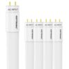 Set van 5 LED TL Buizen 60cm - T8 G13 fitting - 4000K - 9W 990lm (110lm/W) - Flikkervrij - Vervangt 18 Watt (18W/840) - Incl. Starter | HOFTRONIC