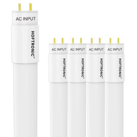 Set van 5 LED TL Buizen 60cm - T8 G13 fitting - 6000K - 9W 990lm (110lm/W) - Flikkervrij - Vervangt 18 Watt (18W/860) - Incl. Starter | HOFTRONIC