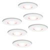 Set van 6 Barcelona - Smart inbouwspot - IP44 waterdicht - 5