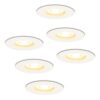 Set van 6 Bari LED Inbouwspots - 4