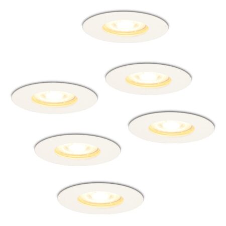 Set van 6 Bari LED Inbouwspots - 4