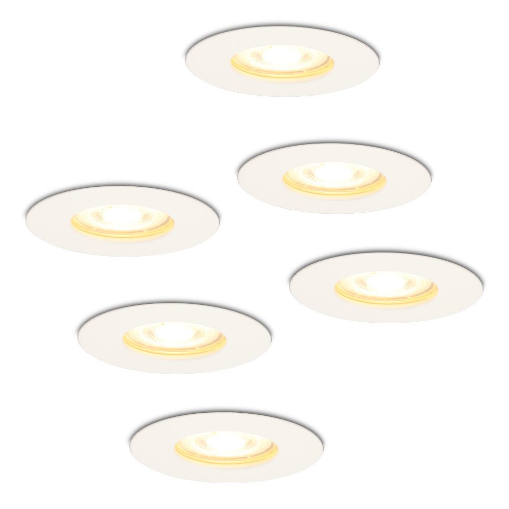 Set van 6 Bari LED Inbouwspots - 4