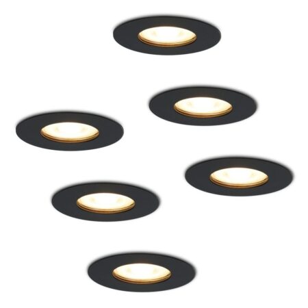 Set van 6 Bari LED Inbouwspots - 4