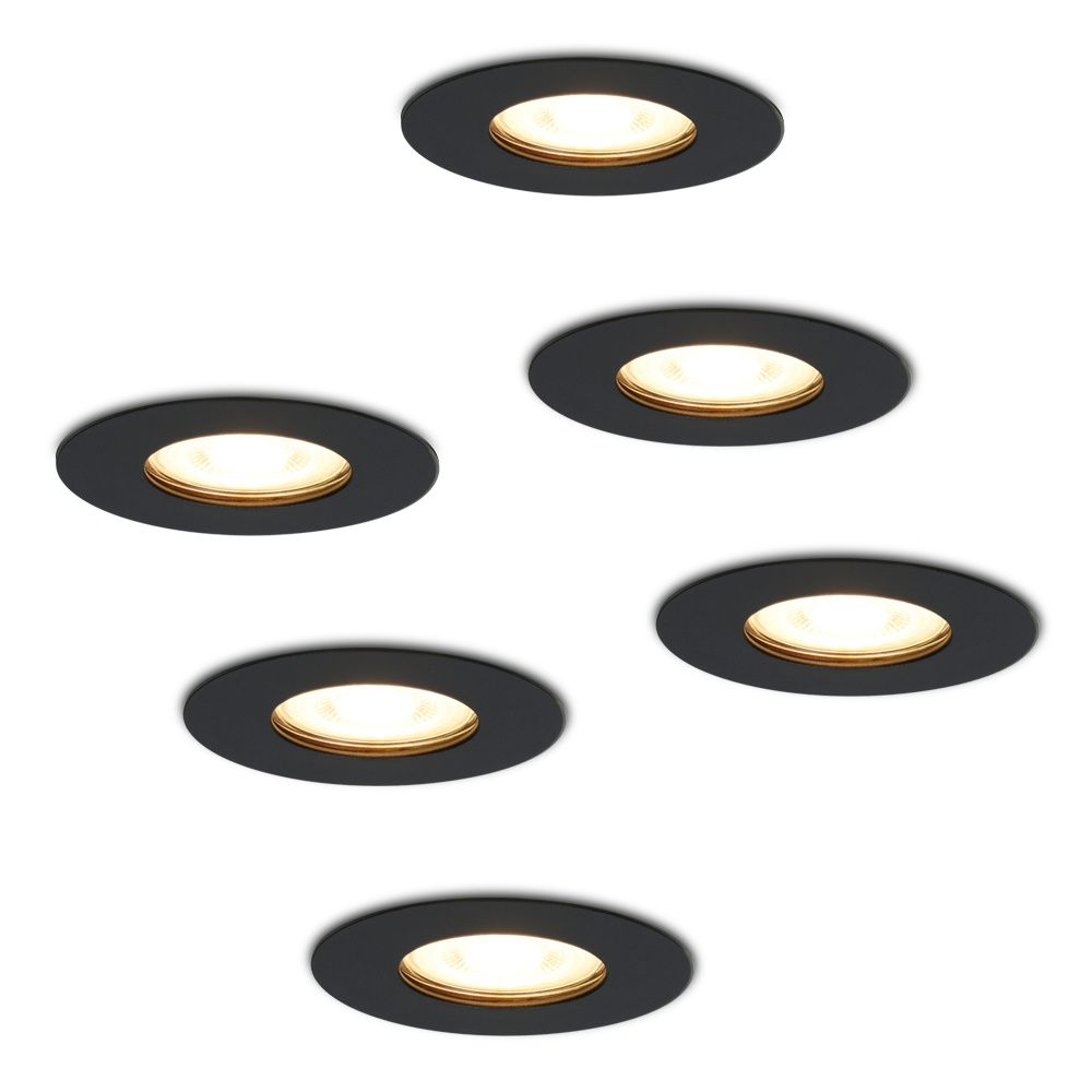 Set van 6 Bari LED Inbouwspots - 4