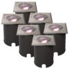 Set van 6 Cody - Smart LED Grondspot - IP67 waterdicht - 5