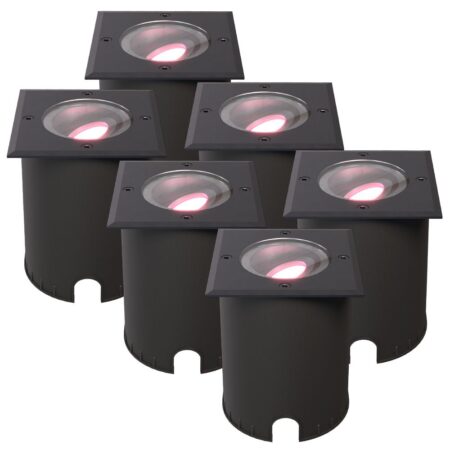 Set van 6 Cody - Smart LED Grondspot - IP67 waterdicht - 5