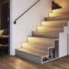 Set van 6 Dillon - LED Inbouw Wandlampen - 3 Watt 340 Lumen - 3000K Warm wit - IP54 waterdicht - Voor binnen en buiten - RVS | HOFTRONIC