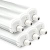 Set van 6 LED Armaturen 150cm - IP65 Waterdicht - 48 Watt 5760 Lumen - 4000K Neutraal wit - Koppelbaar - IK07 - Tri-Proof plafondverlichting | HOFTRONIC