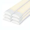 Set van 6 LED Batten 150cm - 50 Watt 6000lm (120lm/W) - 3000K warm wit - Vervangt 400 Watt - Samsung SMD LED chips - Flikkervrij - IP20 Stofdicht - Onderbouwverlichting | HOFTRONIC