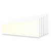 Set van 6 LED panelen - 30x120cm - 36 Watt 4320 lumen (120lm/W) - 3000K warm wit - Flikkervrij - UGR22 - IP20 voor binnen - 50.000 branduren | HOFTRONIC