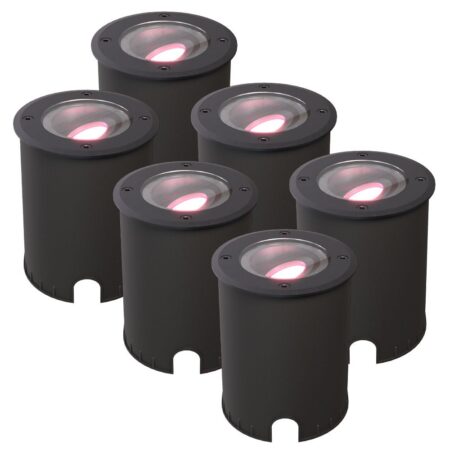 Set van 6 Lilly - Smart LED Grondspot - IP67 waterdicht - 4