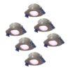 Set van 6 Lima smart inbouwspots - Wifi + Bluetooth - RGBWW - GU10 5