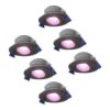 Set van 6 Lima smart inbouwspots - Wifi + Bluetooth - RGBWW - GU10 5