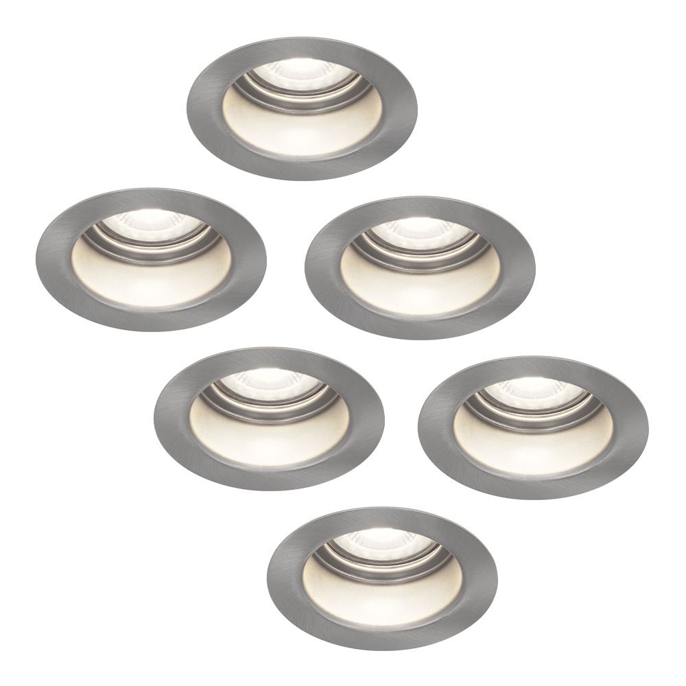 Set van 6 Mari - LED platte inbouwspots met lage inbouwdiepte 58mm - 3