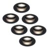 Set van 6 Mari - LED platte inbouwspots met lage inbouwdiepte 58mm - 3