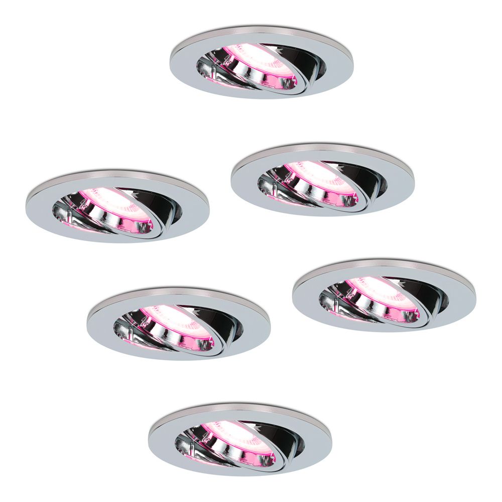 Set van 6 Maya - Smart inbouwspot - IP20 voor binnen - 5