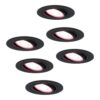 Set van 6 Miro smart inbouwspots - Wifi + Bluetooth - RGBWW - GU10 - Kantelbaar - Google Home
