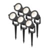 Set van 6 Piton LED Prikspots - 4
